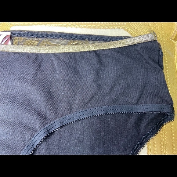 Victoria Secret Dark Blue Gold Hiphugger - Picture 4 of 7